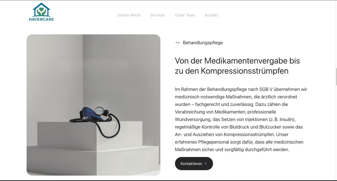 Behandlungspflege Services